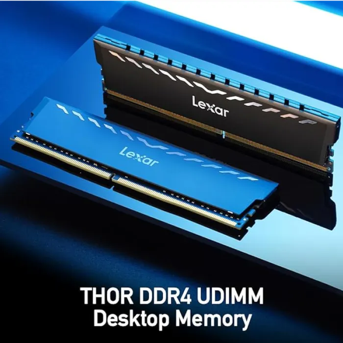 Lexar Thor Black 8GB (1x8GB) DDR4 Memory Kit - 3200MHz CL16 (LD4BU008G-R3200GSXG) 7 Lexar Thor Black 8GB (1x8GB) DDR4 Memory Kit - 3200MHz CL16 (LD4BU008G-R3200GSXG) - Ảnh 7
