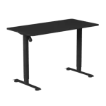 WARRIOR Paladin Series WGT602 Black - Electric Height Adjustable Standing Desk