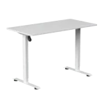 WARRIOR Paladin Series WGT602 White - Electric Height Adjustable Standing Desk