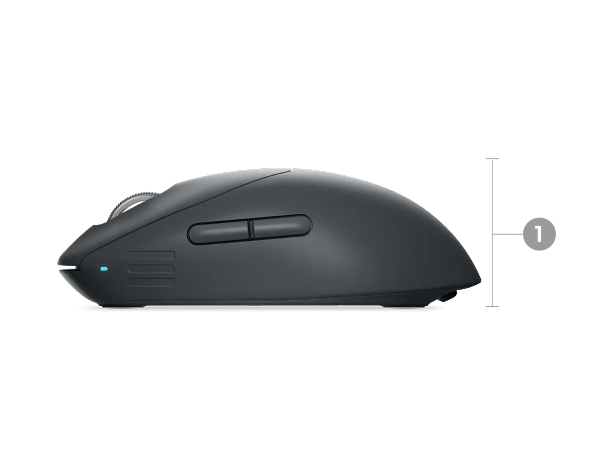 alienware pro mouse dsotm pdp dimension height