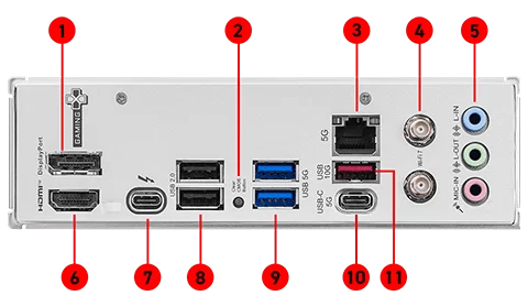 msi b860m gaming plus wifi io