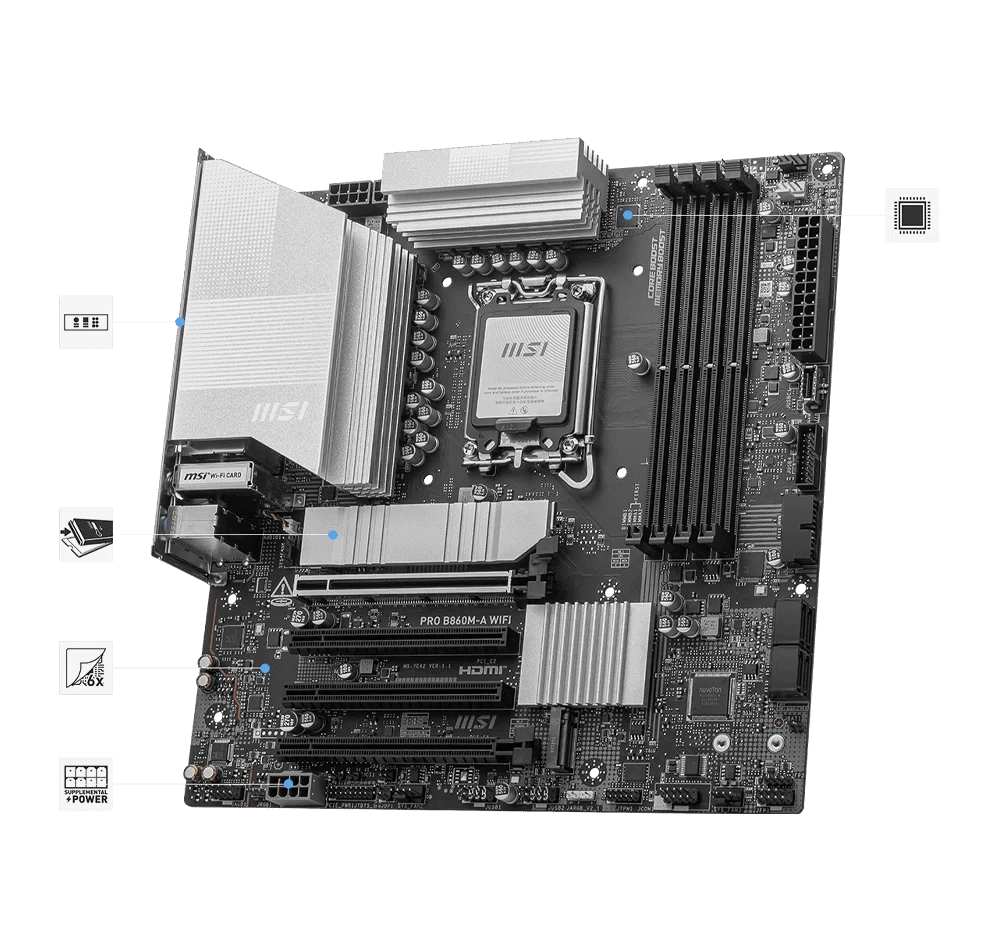 pro b860 a wifi feature