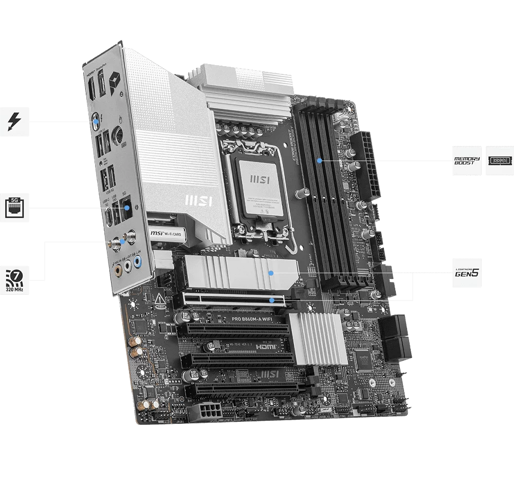 pro b860 a wifi speed