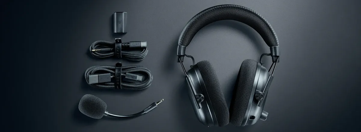 razer blackshark v3 pro battery life desktop