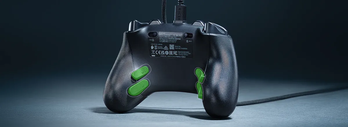 wolverine te 8k pc back button grip bumpers nocompress