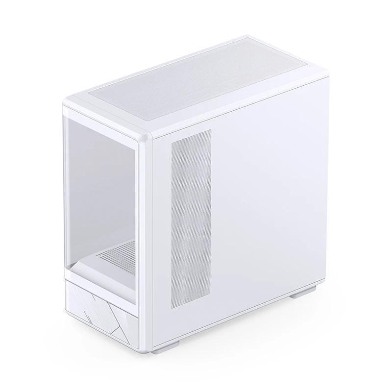 Jonsbo D200 White One-Piece Glass Panel Micro-ATX Tower Case 5 Jonsbo D200 White One-Piece Glass Panel Micro-ATX Tower Case - Ảnh 5