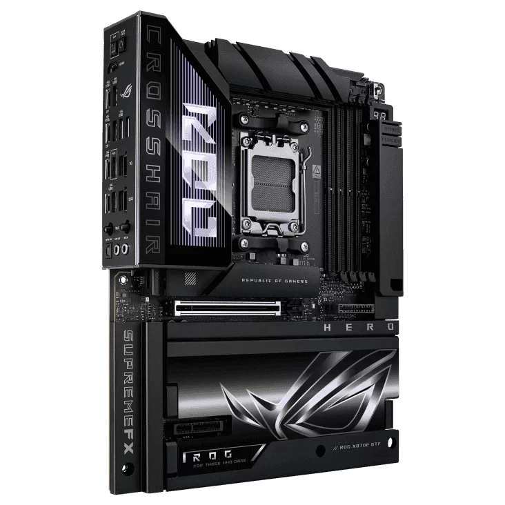 ASUS ROG CROSSHAIR X870E HERO BTF Mainboard 2 ASUS ROG CROSSHAIR X870E HERO BTF Mainboard - Ảnh 2