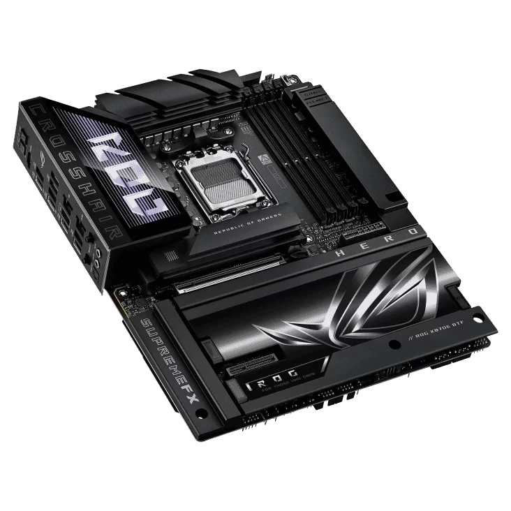 ASUS ROG CROSSHAIR X870E HERO BTF Mainboard 5 ASUS ROG CROSSHAIR X870E HERO BTF Mainboard - Ảnh 5