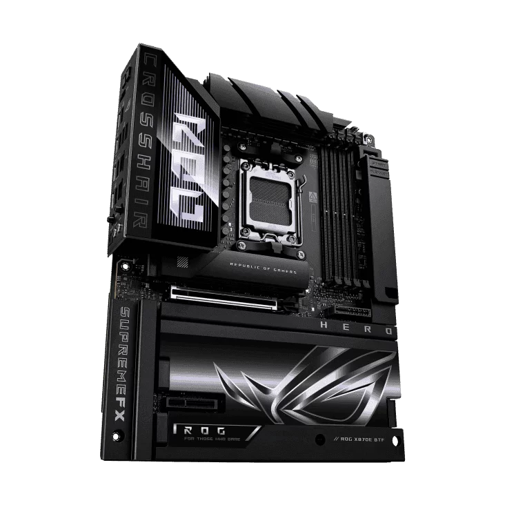 ASUS ROG CROSSHAIR X870E HERO BTF Mainboard 4 ASUS ROG CROSSHAIR X870E HERO BTF Mainboard - Ảnh 4