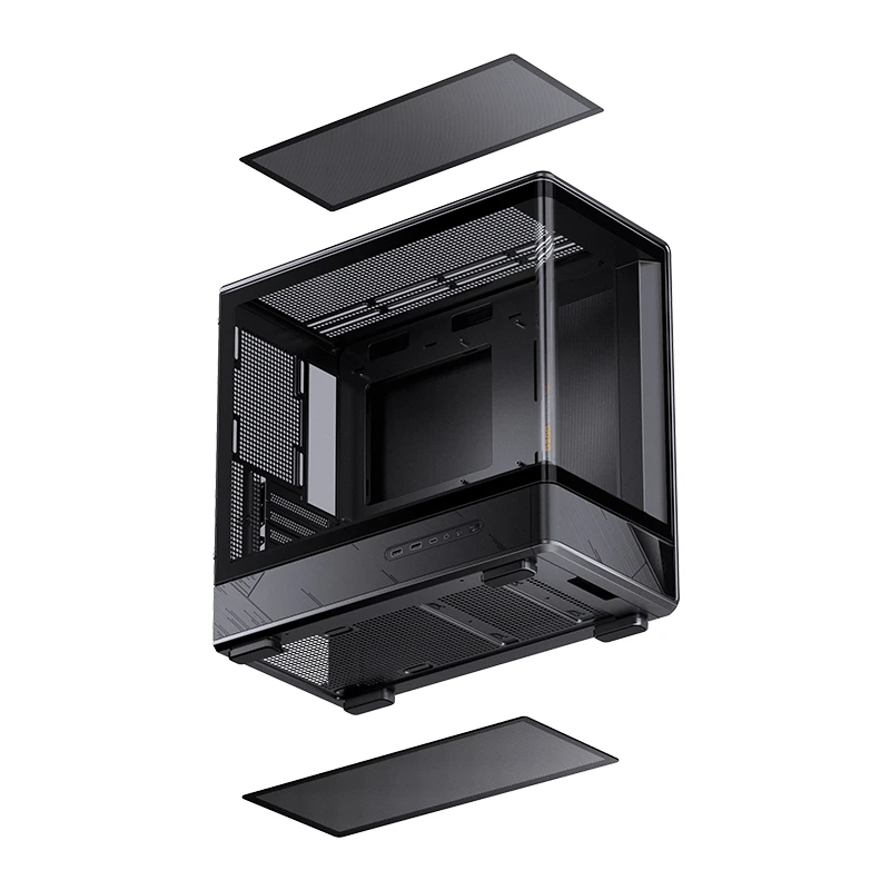 Jonsbo D200 Black One-Piece Glass Panel Micro-ATX Tower Case 10 Jonsbo D200 Black One-Piece Glass Panel Micro-ATX Tower Case - Ảnh 10