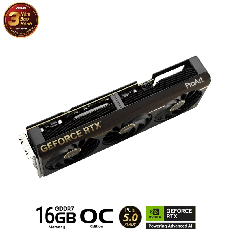 ASUS ProArt GeForce RTX 5080 OC Editon 16GB GDDR7 (PROART-RTX5080-O16G) Graphics Card 6 ASUS ProArt GeForce RTX 5080 OC Editon 16GB GDDR7 (PROART-RTX5080-O16G) Graphics Card - Ảnh 6