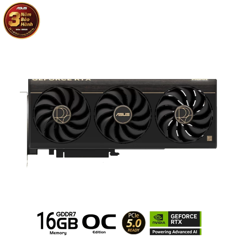 ASUS ProArt GeForce RTX 5080 OC Editon 16GB GDDR7 (PROART-RTX5080-O16G) Graphics Card 9 ASUS ProArt GeForce RTX 5080 OC Editon 16GB GDDR7 (PROART-RTX5080-O16G) Graphics Card - Ảnh 9