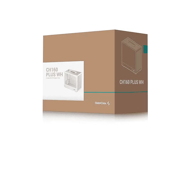 DEEPCOOL CH160 Plus White Portable High Airflow M-ITX Case 6 DEEPCOOL CH160 Plus White Portable High Airflow M-ITX Case - Ảnh 6
