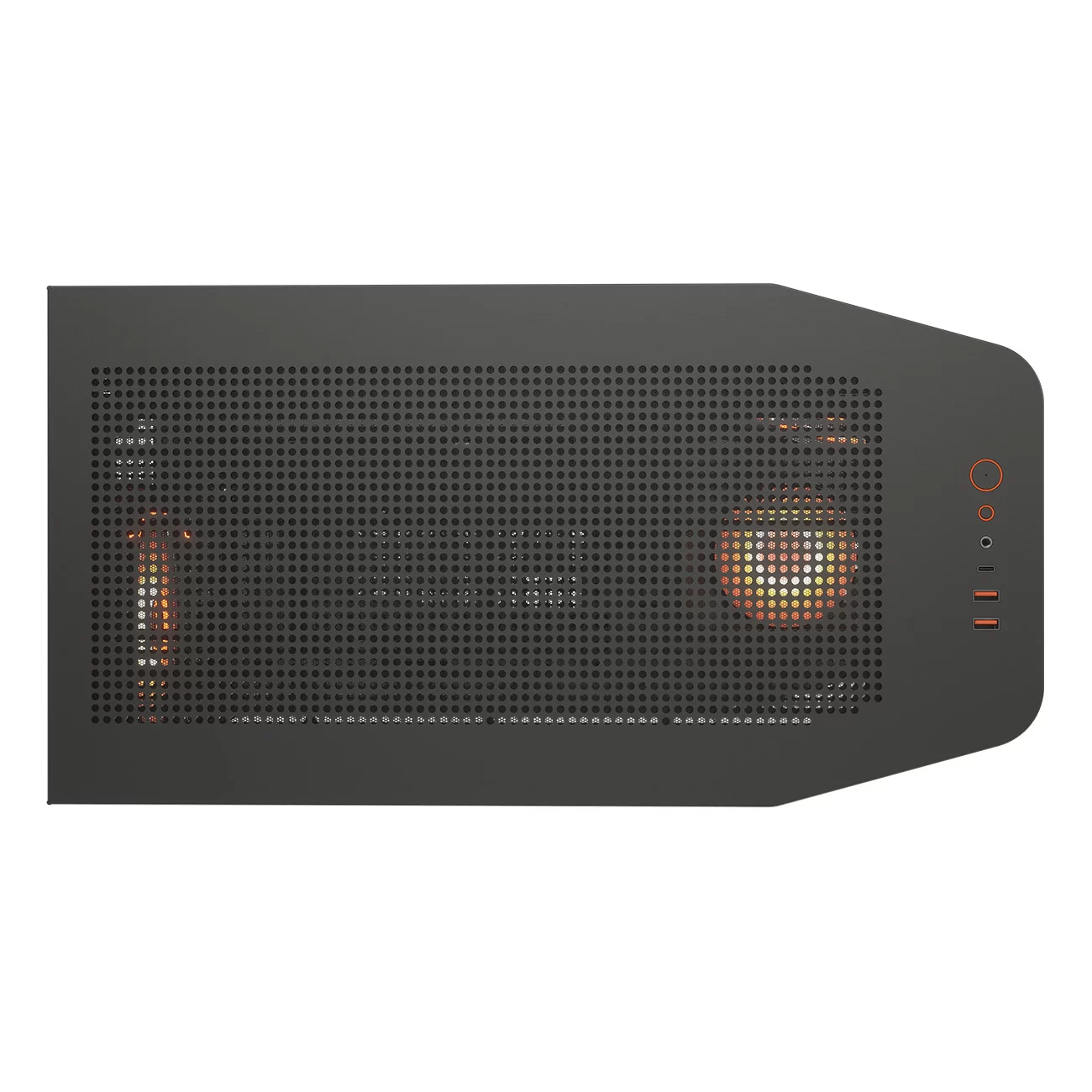 Cougar FV270 RGB Black Mid-Tower E-ATX Gaming Case - 4 Pre-installed Fans, BTF MB support 11 Cougar FV270 RGB Black Mid-Tower E-ATX Gaming Case - 4 Pre-installed Fans, BTF MB support - Ảnh 11