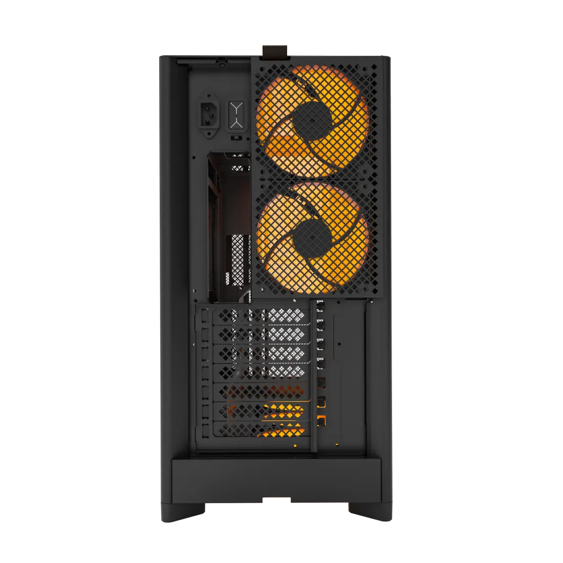 Montech HS01 Pro Black Mesh Front Panel ATX Case - 5x GF120 V2 ARGB fans included 6 Montech HS01 Pro Black Mesh Front Panel ATX Case - 5x GF120 V2 ARGB fans included - Ảnh 6