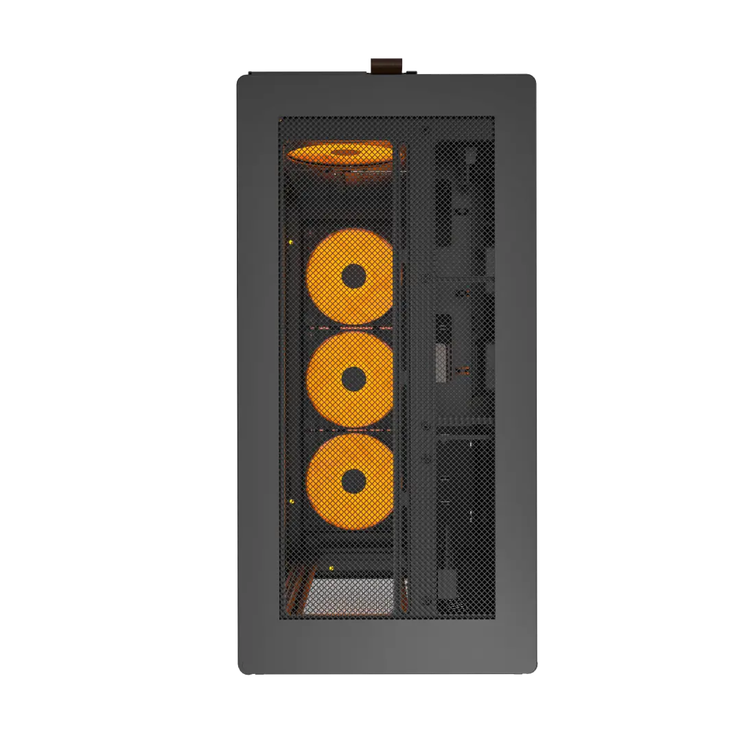 Montech HS01 Pro Black Mesh Front Panel ATX Case - 5x GF120 V2 ARGB fans included 8 Montech HS01 Pro Black Mesh Front Panel ATX Case - 5x GF120 V2 ARGB fans included - Ảnh 8