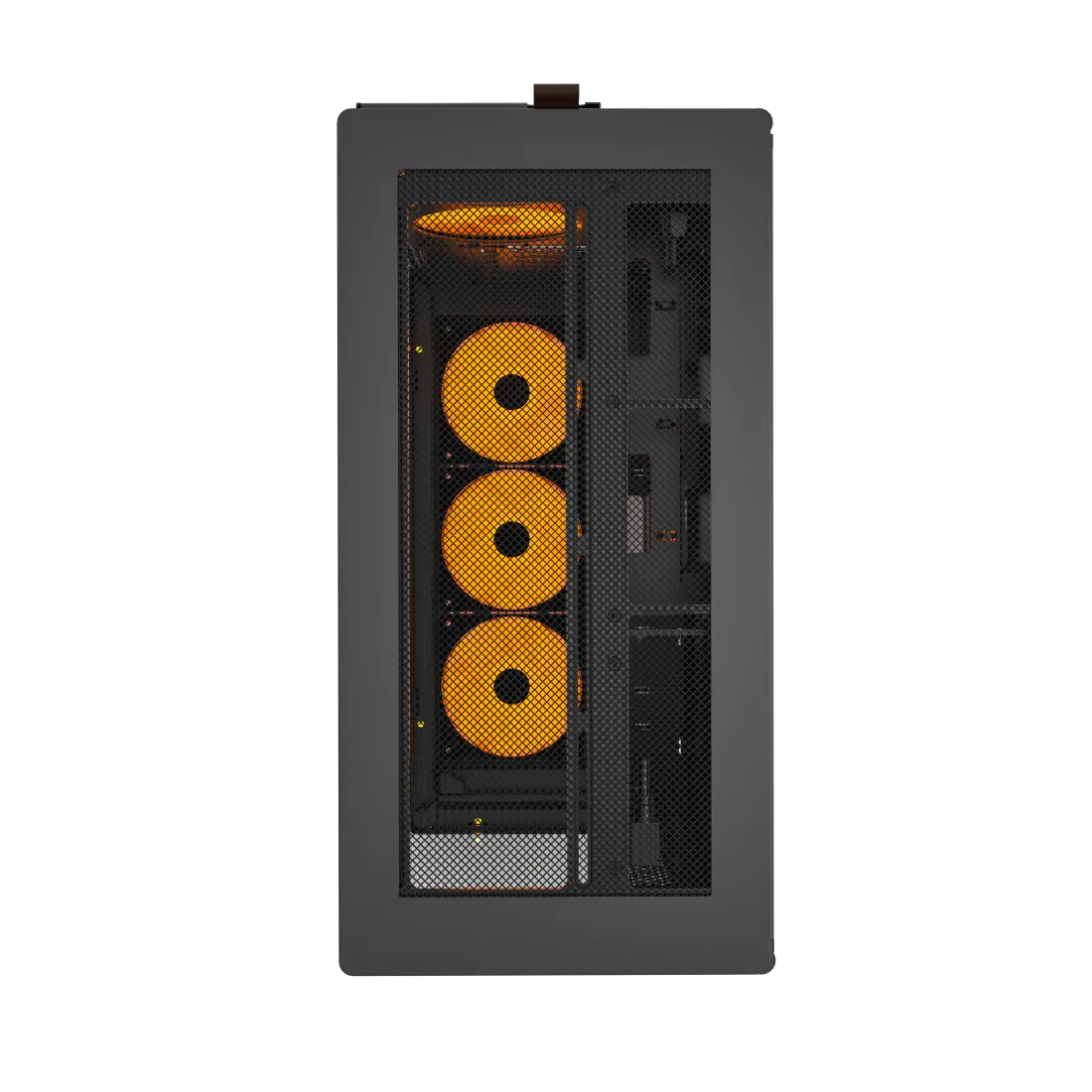 Montech HS02 Pro Tempered Glass Front Panel ATX Case - 5x GF120 V2 ARGB fans included 7 Montech HS02 Pro Tempered Glass Front Panel ATX Case - 5x GF120 V2 ARGB fans included - Ảnh 7