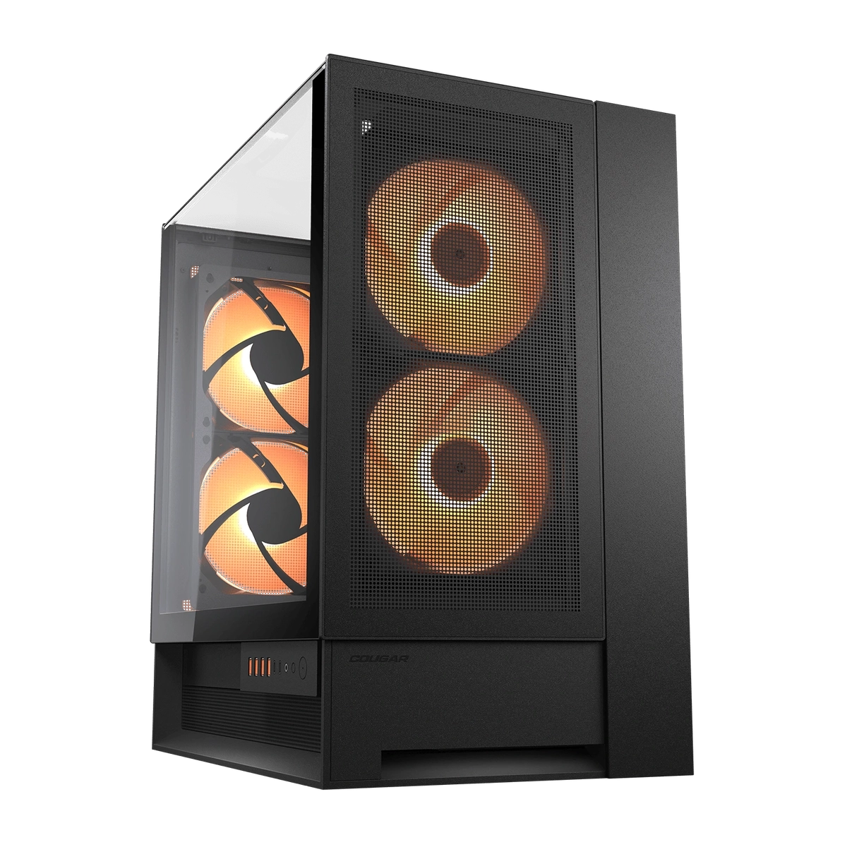 Cougar OmnyX Black Mid-Tower ATX Symmetrical Panoramic Gaming Case