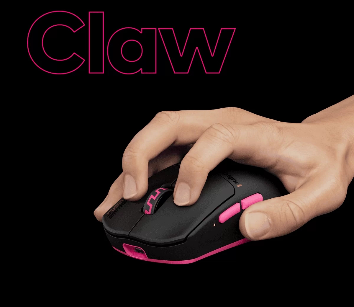 Pulsar SusantoX Gaming Mouse grip claw