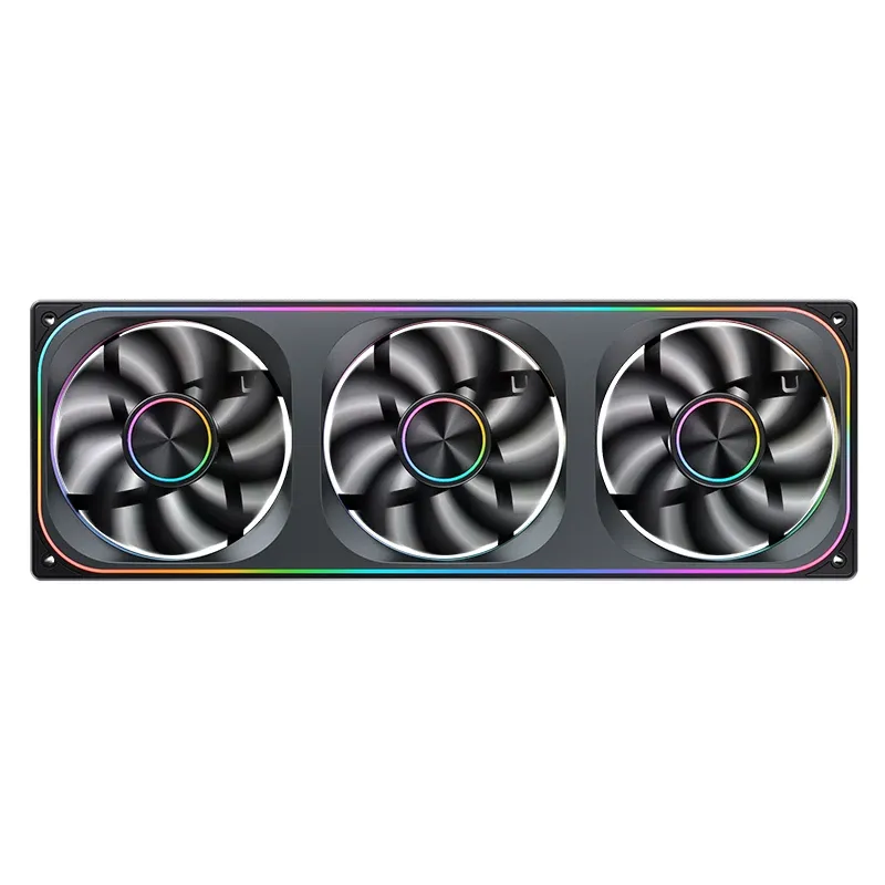 JONSBO ZA-360B Fan Case - 3in1, 120mm PWM 3Pin ARGB, 4-Sides Infinity Mirror 7 JONSBO ZA-360B Fan Case - 3in1, 120mm PWM 3Pin ARGB, 4-Sides Infinity Mirror - Ảnh 7