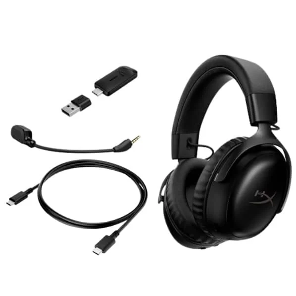 HyperX Cloud III S Wireless Black (A59YZAA) Gaming Headset 8 HyperX Cloud III S Wireless Black (A59YZAA) Gaming Headset - Ảnh 8