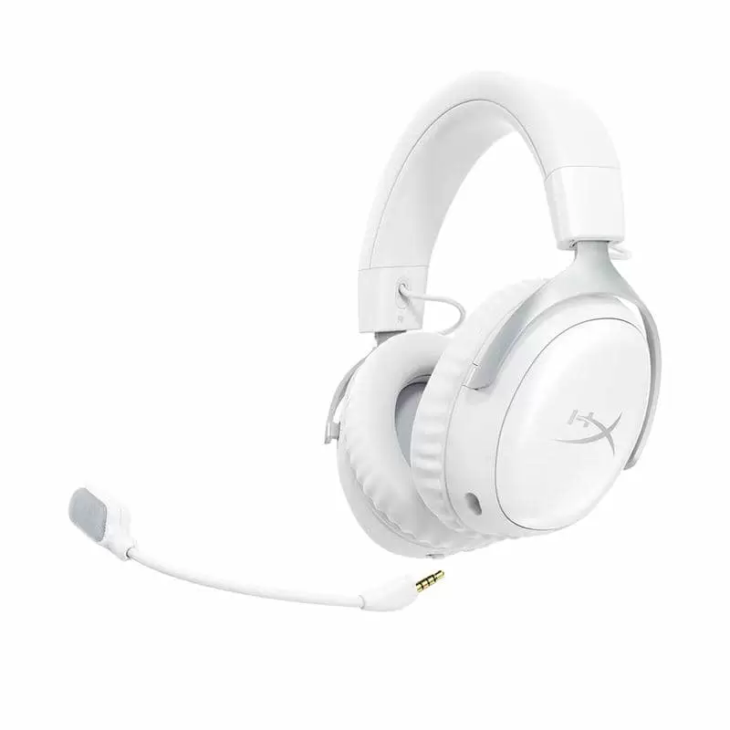 HyperX Cloud III S Wireless White (AX6G1AA) Gaming Headset 4 HyperX Cloud III S Wireless White (AX6G1AA) Gaming Headset - Ảnh 4