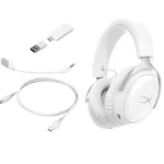 HyperX Cloud III S Wireless White (AX6G1AA) Gaming Headset 16 hyperx cloud iii s wireless white ax6g1aa angle 8