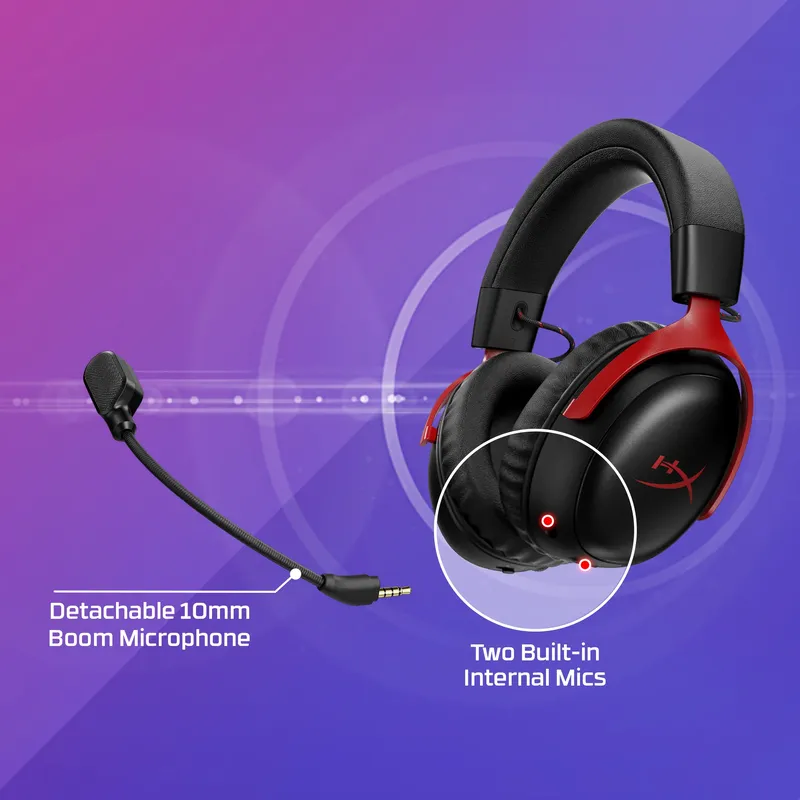 HyperX Cloud III S Wireless White (AX6G1AA) Gaming Headset 22 HyperX Cloud III S Wireless