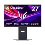 LG Ultragear 27G850A-B Gaming Monitor - 27 inch 16:9 4K UHD (3840 x 2160) IPS 240Hz 1ms (GtG), DisplayHDR 600 DCI-P3 99%, Gsync Compatible