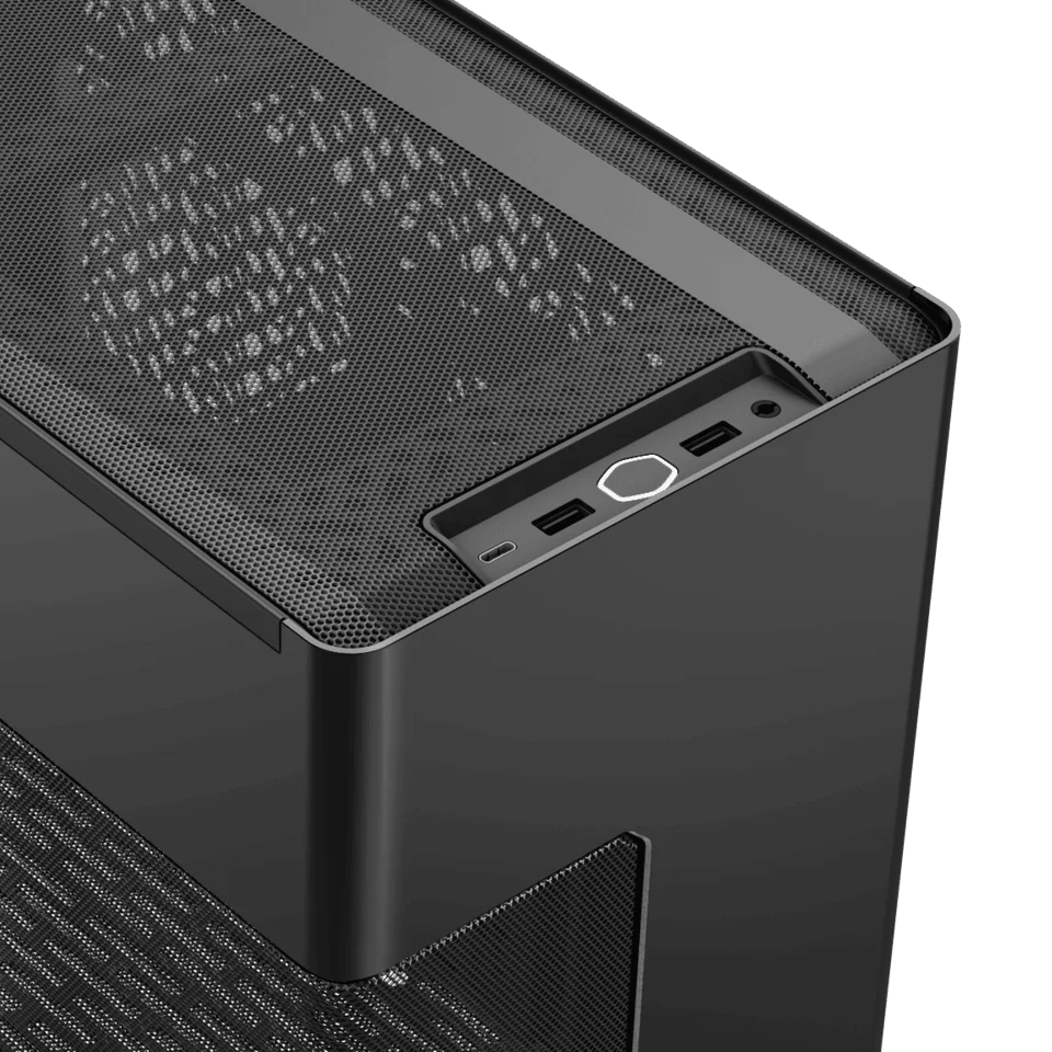 Cooler Master MasterBox NR200P V3 - Black, Aluminum side panels, mini ITX 7 Cooler Master MasterBox NR200P V3 - Black, Aluminum side panels, mini ITX - Ảnh 7