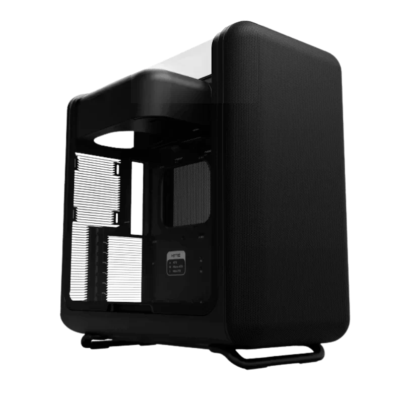 Hyte X50 Pitch Black Modern Performance Case - ATX Mid-Tower, E-ATX Motherboard Support