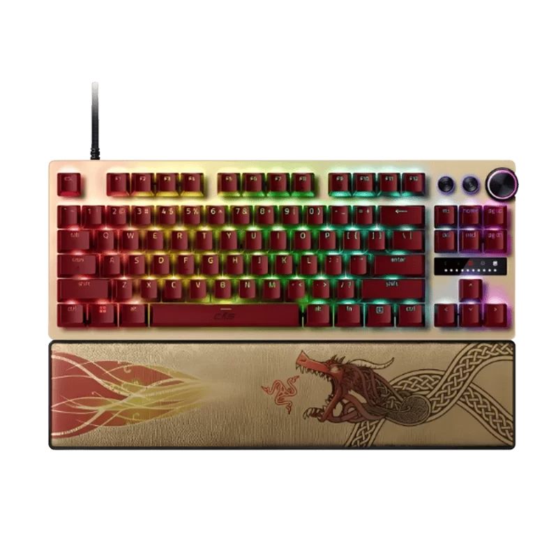 Razer Huntsman V3 Pro Tenkeyless Counter-Strike 2 Edition Gaming Mechanical Keyboard 1 Razer Huntsman V3 Pro Tenkeyless Counter-Strike 2 Edition Gaming Mechanical Keyboard