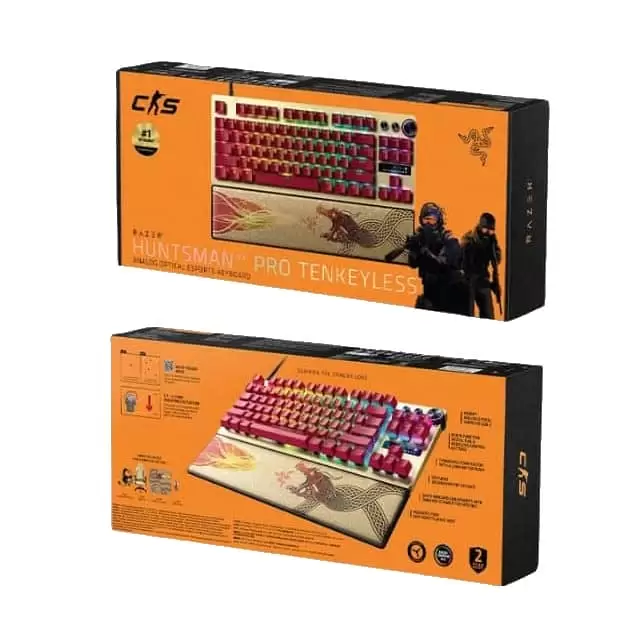 Razer Huntsman V3 Pro Tenkeyless Counter-Strike 2 Edition Gaming Mechanical Keyboard 5 Razer Huntsman V3 Pro Tenkeyless Counter-Strike 2 Edition Gaming Mechanical Keyboard - Ảnh 5