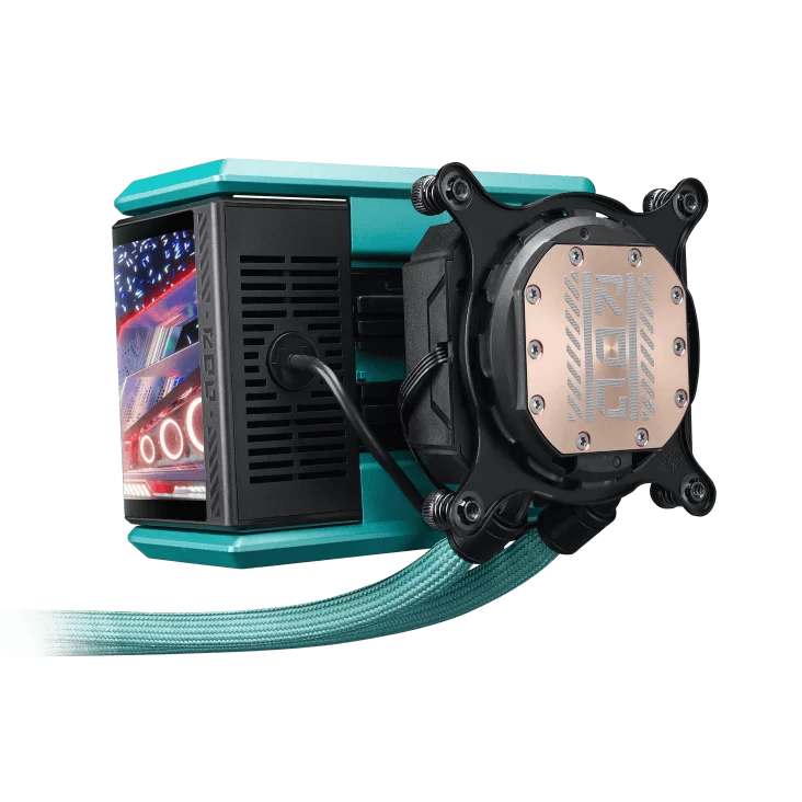 ASUS ROG RYUO IV 360 ARGB Hatsune Miku Edition AIO Liquid CPU Cooler 5 ASUS ROG RYUO IV 360 ARGB Hatsune Miku Edition AIO Liquid CPU Cooler - Ảnh 5