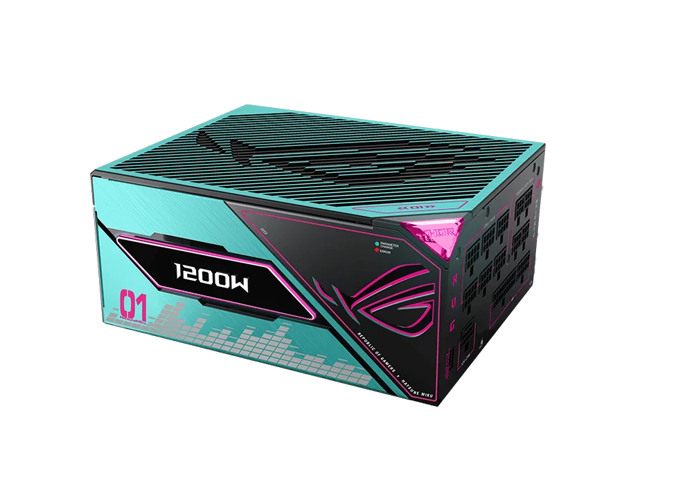 rog thor 1200w platinum iii hatsune miku edition