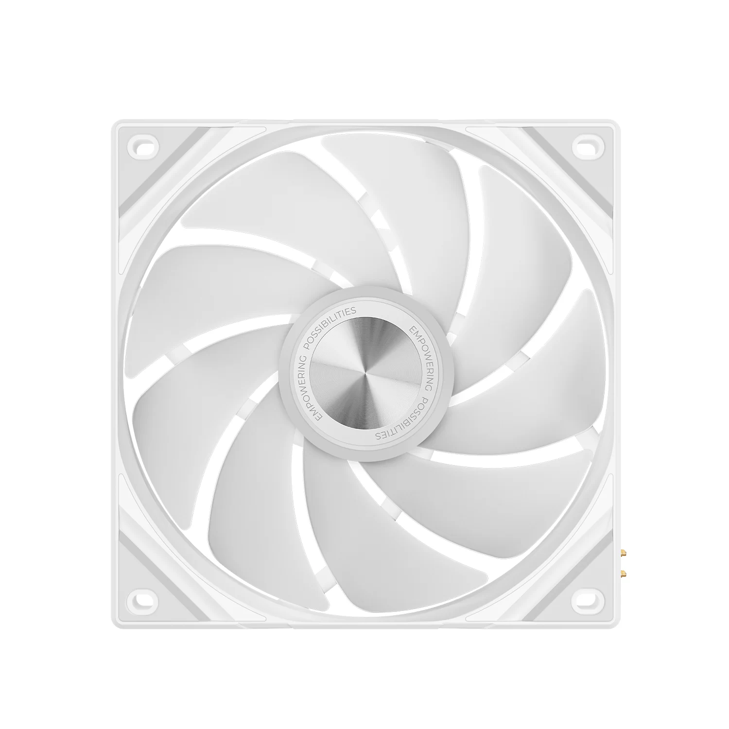 TRYX ROTA SL ARGB 120 Triple Pack White Fan - Regular Flow, 3x120mm PWM, Daisy Chain Magnetic Connection 4 TRYX ROTA SL ARGB 120 Triple Pack White Fan - Regular Flow, 3x120mm PWM, Daisy Chain Magnetic Connection - Ảnh 4