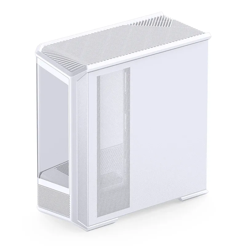 Jonsbo D400 White Case - ATX, Curved Glass Design, Support BTF 4 Jonsbo D400 White Case - ATX, Curved Glass Design, Support BTF - Ảnh 4