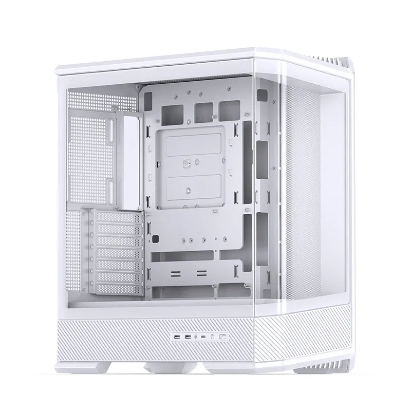 Jonsbo D400 White Case - ATX, Curved Glass Design, Support BTF 2 Jonsbo D400 White Case - ATX, Curved Glass Design, Support BTF - Ảnh 2