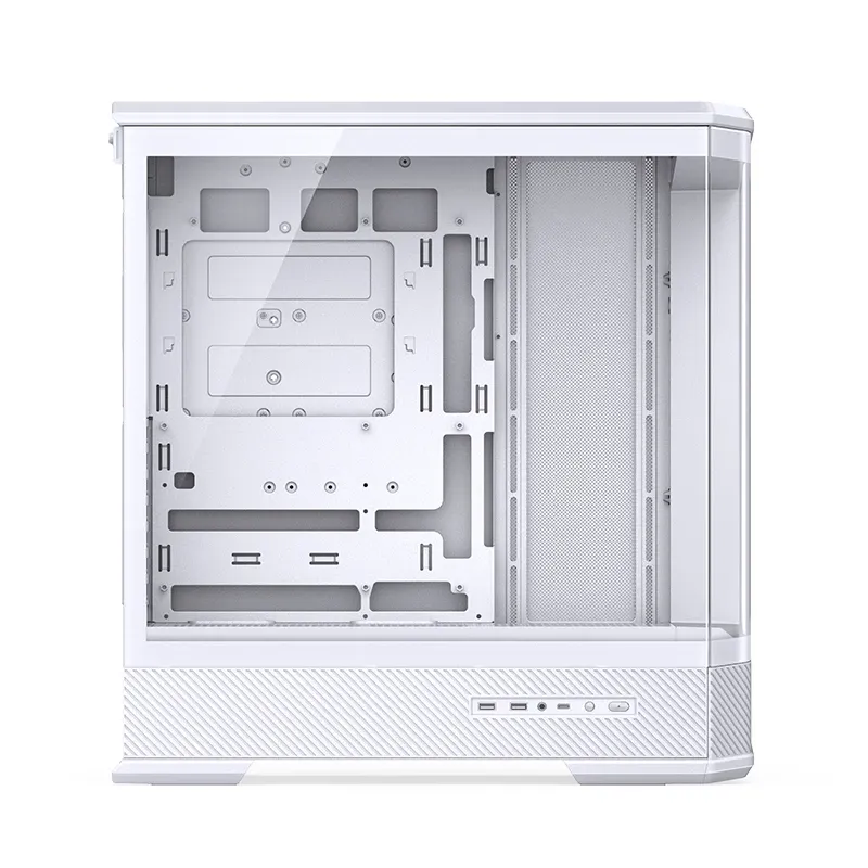 Jonsbo D400 White Case - ATX, Curved Glass Design, Support BTF 10 Jonsbo D400 White Case - ATX, Curved Glass Design, Support BTF - Ảnh 10