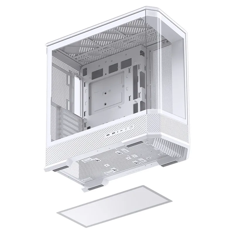 Jonsbo D400 White Case - ATX, Curved Glass Design, Support BTF 11 Jonsbo D400 White Case - ATX, Curved Glass Design, Support BTF - Ảnh 11