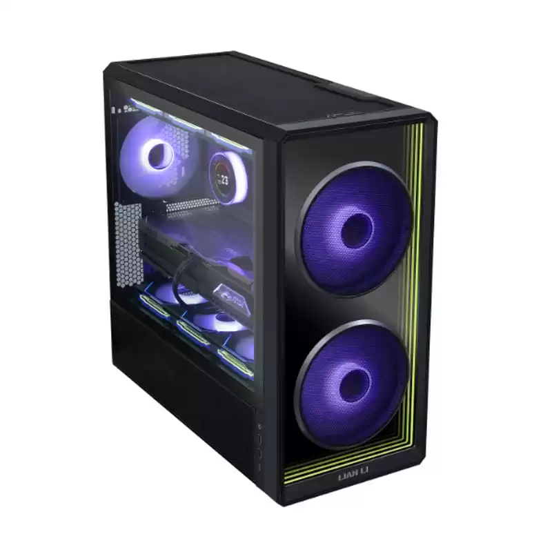 Lian Li LANCOOL 217 INF Black Mid Tower ATX Case 2 Lian Li LANCOOL 217 INF Black Mid Tower ATX Case - Ảnh 2