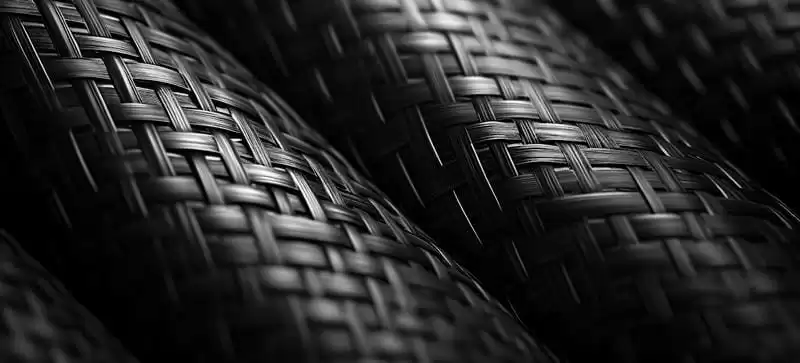 3d rendering abstract black white background