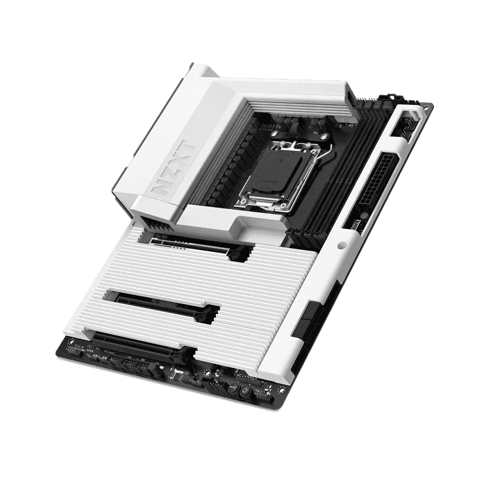 NZXT N7 B850 White ATX Gaming Wi-Fi (N7-B850-W1) Mainboard 1 NZXT N7 B850 White ATX Gaming Wi-Fi (N7-B850-W1) Mainboard