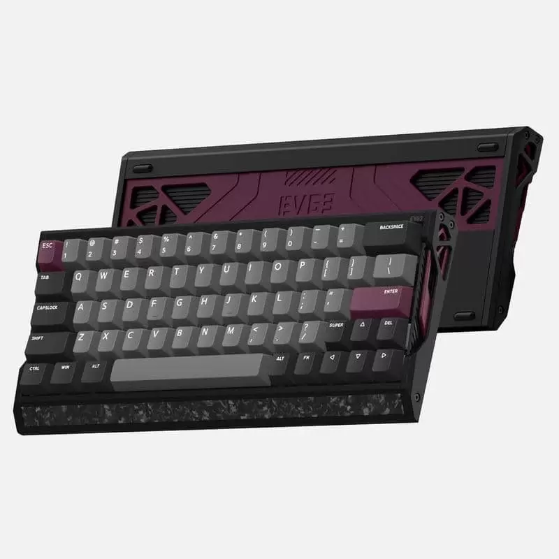 IQUNIX EV63 Hall Effect Magnetic Jade Pro Switch Gaming Keyboard - RGB Custom 8kHz Polling Rate 0.01mm RT Aluminum Shell 2 IQUNIX EV63 Hall Effect Magnetic Jade Pro Switch Gaming Keyboard - RGB Custom 8kHz Polling Rate 0.01mm RT Aluminum Shell - Ảnh 2