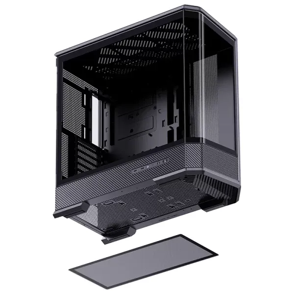 Jonsbo D400 Black Case - ATX, Curved Glass Design, Support BTF 20 Jonsbo D400 Black Case - ATX, Curved Glass Design, Support BTF - Ảnh 20
