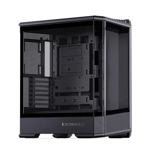 Jonsbo D400 Black Case - ATX, Curved Glass Design, Support BTF 10 Jonsbo D400 Black Case - ATX, Curved Glass Design, Support BTF - Ảnh 10