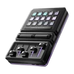 Cooler Master MasterHUB Modular Controller Stream Kit - 15 Keys, Vibrant IPS Display, 5x Fader Module, 2x Roller Module, USB-C