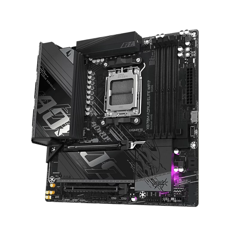 GIGABYTE X870M AORUS ELITE WIFI7 Mainboard 3 GIGABYTE X870M AORUS ELITE WIFI7 Mainboard - Ảnh 3