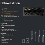 ban phim co khong day keychron black myth wukong deluxe edition rgb hotswap ttc sw 15