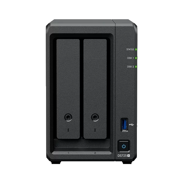 Thiết bị lưu trữ NAS Synology DS725+ 2 Bay 1 Thiết bị lưu trữ NAS Synology DS725+ 2 Bay